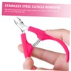 SAFIGLE 2Pcs Cuticle Trimmer Portable Dead Skin Remover Non Slip