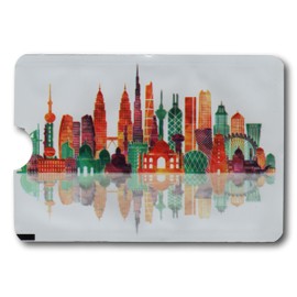 Minder® Designer Card RFID Blocking Anti Theft Secure Protector Sleeve Holder Wallet for Credit/Debit/ID/Oyster Cards - Prevent Fraud, Theft, Card Clash ~ As Seen On BBC (Skyline)