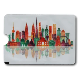 Minder® Designer Card RFID Blocking Anti Theft Secure Protector Sleeve Holder Wallet for Credit/Debit/ID/Oyster Cards - Prevent Fraud, Theft, Card Clash ~ As Seen On BBC (Skyline)