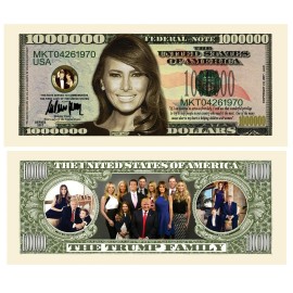 100 pack - Melania Trump - First Lady - First Family Million Dollar Bill