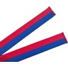 Pandiui23 Professional Taekwondo Karate Judo Double Wrap Martial Arts Stripe Sports Belt (1, Blue Red, 2.6M)