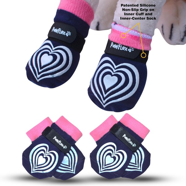 Medical Therapeutic Double Sided Non-Slip Cotton Dog Socks | PawFlex