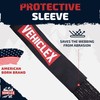 Vehiclex Combo Axle Tie Down Straps 4PK — 2"x9.5ft Integrated