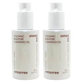 Innisfree (New) Volcanic Baja Pore Cleansing Oil 150mL (2 units) / 이니스프리 (신)화산송이 바하 모공 클렌징 오일 150mL 2개