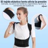 Chaleco Corrector De Postura Ortopédico Lumbar Unisex M Mvmy