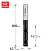 Trend Professional Rota-Tip Single Blade Straight Router Cutter, 1/2 Inch
