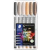 STAEDTLER 375 Pigment Calligraphy Pens | Pigment Arts Chisel Tip
