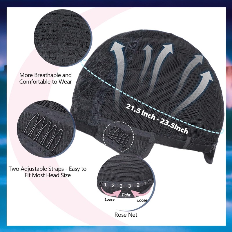 Tereshar Black Bob Wig with Bangs for Women Short Straight