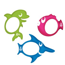 Beco Sealife Diving Ring Set of 3 Pinky, Ray & Sydney Diving Throwing Ring Diving Game