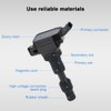 EVPOWBOX Set of 6 Ignition Coils Pack with Spark Plugs