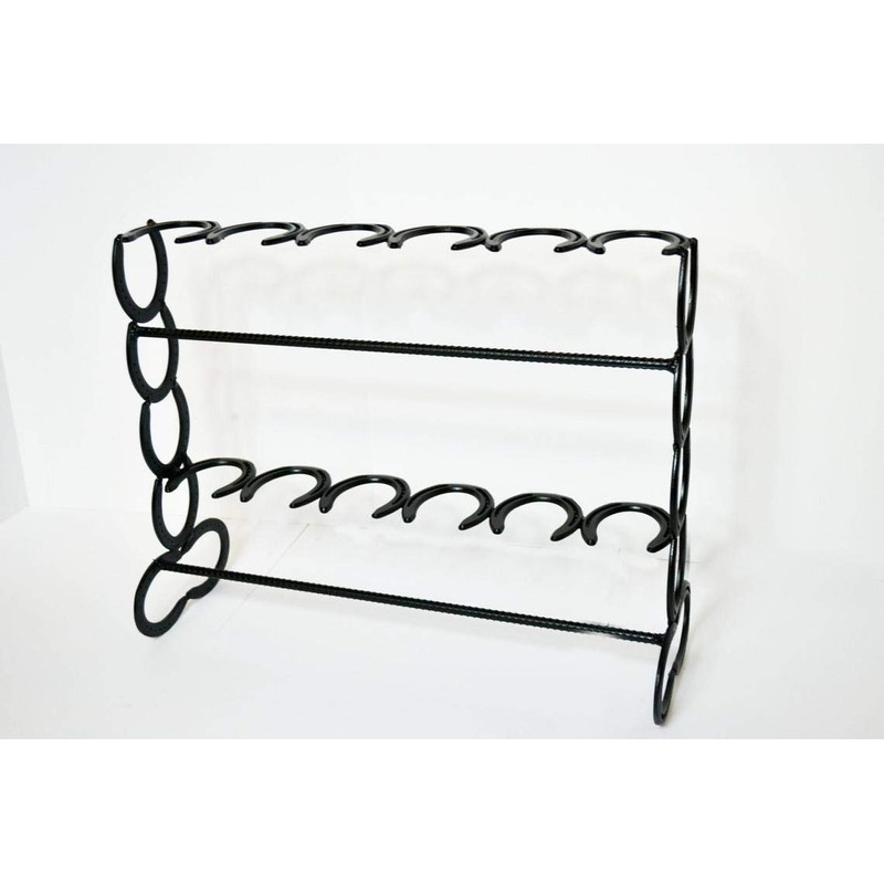 Horseshoe Boot Rack, Cowboy Boot Display, Boot Organizer