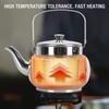 Stainless Steel Teapot with Removable Filter Metal Tea Kettle Coffee