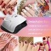 DMJWAN UV Lamp for Gel Nails, Professional Nail 380 W