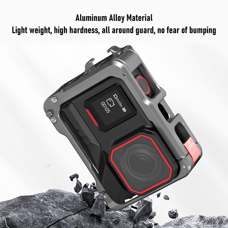 Aluminium Frame Cage for Insta360 Ace Pro 2, Quick Release