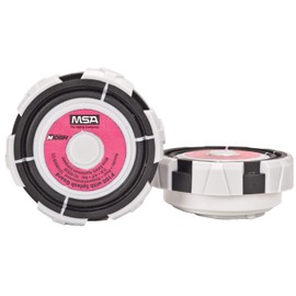 MSA 10146939 Advantage Respirator Particle Filter - P100 with Splash Guard, Quantity: 2 per Pack, Air-Purifying Respirator Pad, Cartridges Accessory, Air-Purifying Respiratory Protection Attachment