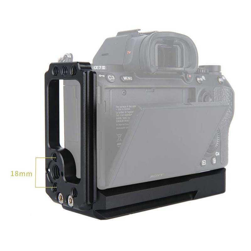 Niceyrig L Bracket for Sony A7RIII / A7III /A7RII/ A7SII/A7II/