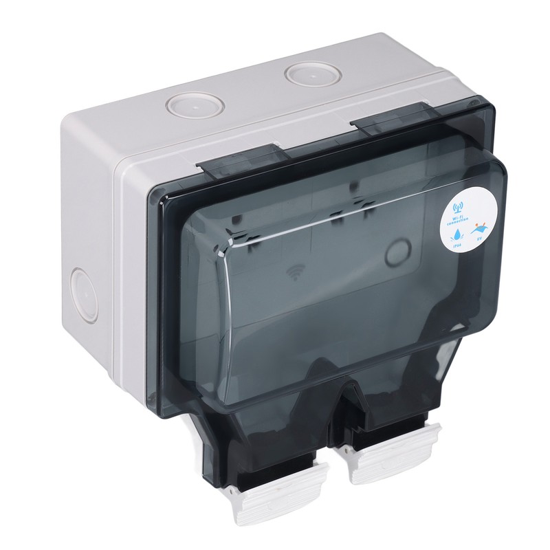 Outdoor Outlet WIFI IP66 Waterproof Socket With Timer for Patio