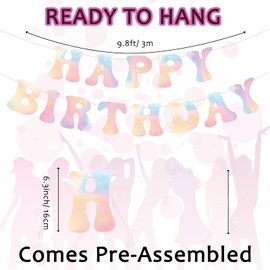 Colorful Happy Birthday Banner