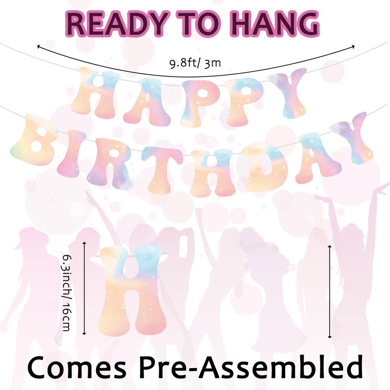 Colorful Happy Birthday Banner