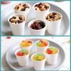 cuphug 100 Pack 3 oz Paper Cups - Disposable Bathroom