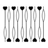 AUEAR Pull Hair Pin Quick Beader for Loading Beads, Automatic