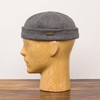 Sterkowski Men's Wool Beanie Docker Cap UK 7 1/4 Grey
