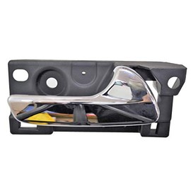 PT Auto Warehouse CH-2711M-RH - Interior Inner Inside Door Handle, Chrome - Right Passenger Side
