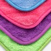 Pack of 8 Large Fluffy Microfibre face Cloths Towels wash-Cloth