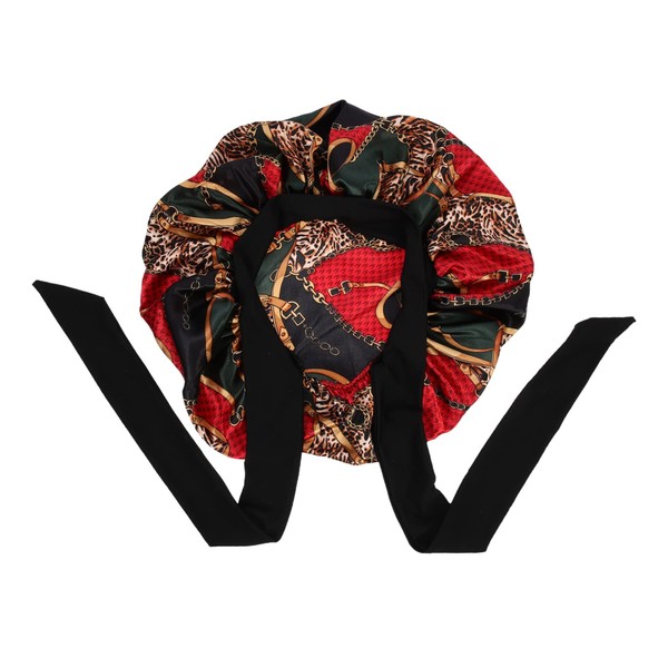 Mikinona Satin Sleeping Cap for Women Comfortable Sleep Hat Prevents