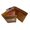 Combination Wallet for Men and Women, Unisex, High-Quality Leather Credit