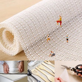 Non Slip Rug Pad Grippers 8 x 10 Ft for Hardwood Floors, Mattress Slide Stopper Thick Carpet Pads Gripper for Tile Floors,Rug Grip for Area Rug,Sofa,Bed,Chair,Cushion Keep Your Rugs Safe and in Place