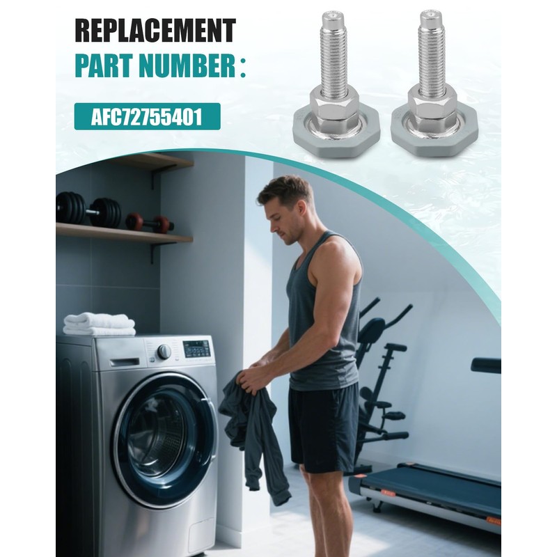 Washing Machine Leveling Legs Fit for LG Front Load Washers