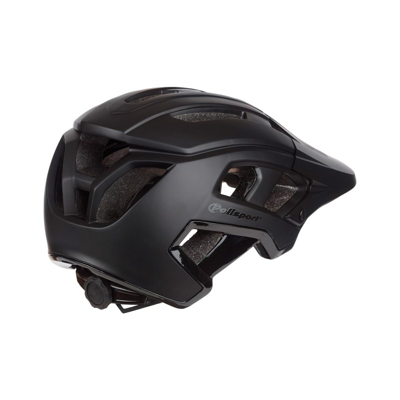 Polisport Montain Pro Unisex Adult Helmet (L=58/61) Helmet, Black, L