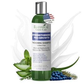 Anti-Hair Loss Natural Therapy Premium Organic_Sulfate-Free Caffeine Shampoo. Hair Growth Scalp Stimulating Botanical Formula.                        