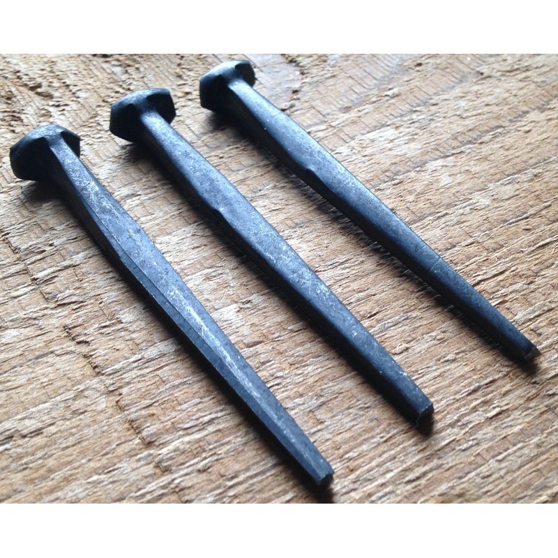 (20) Pack of 3" - Wrought Head-Rose Head (20) Nails