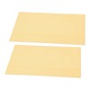 VILLFUL 2pcs Brass Sheet for DIY Crafts Versatile Plate for