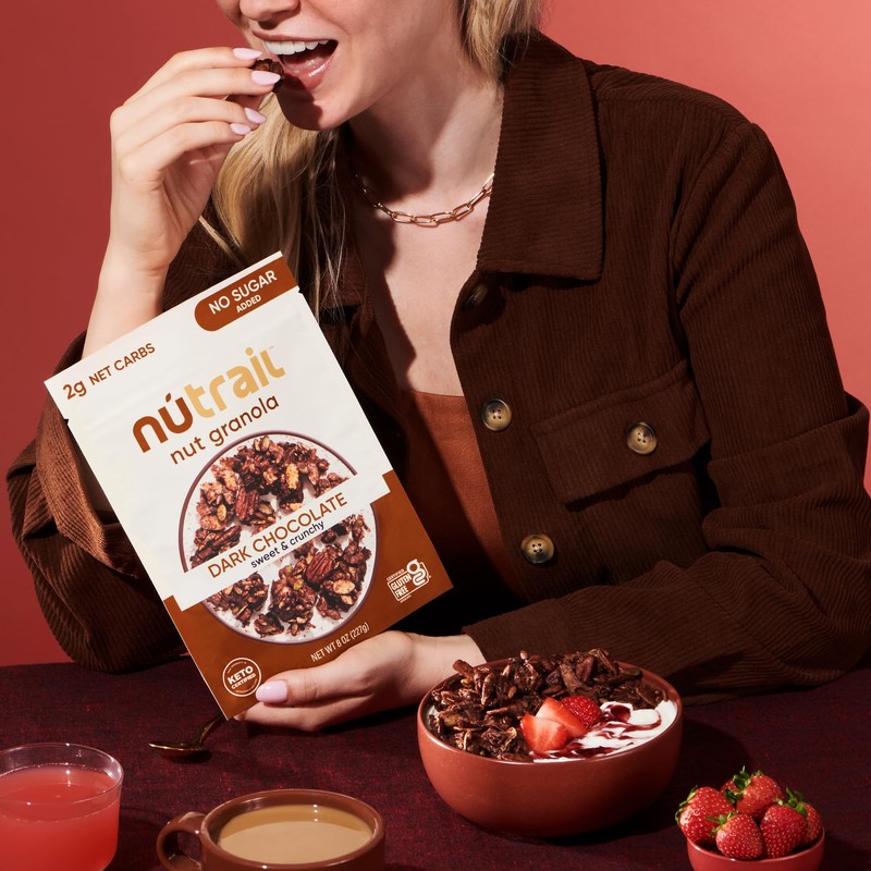 NuTrail Nut Granola, Variety Pack, No Sugar Added, Gluten Free,