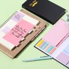 Mr. Pen- Sticky Notes Set, 410 Pack, Pastel Macaron Divider