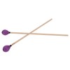 1 Pair Marimba Mallets Medium Hard Yarn Head with Maple