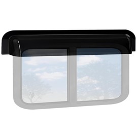 RV Window Rain Deflector Guard&Sun Visor Deflector,RV Window Visor Rain Guard,RV Window Blade Sun Rain Deflector Fit 36-42 inch Wide RV Sliding Window,Deflects Rain&Sun Protection for RV Camper Window