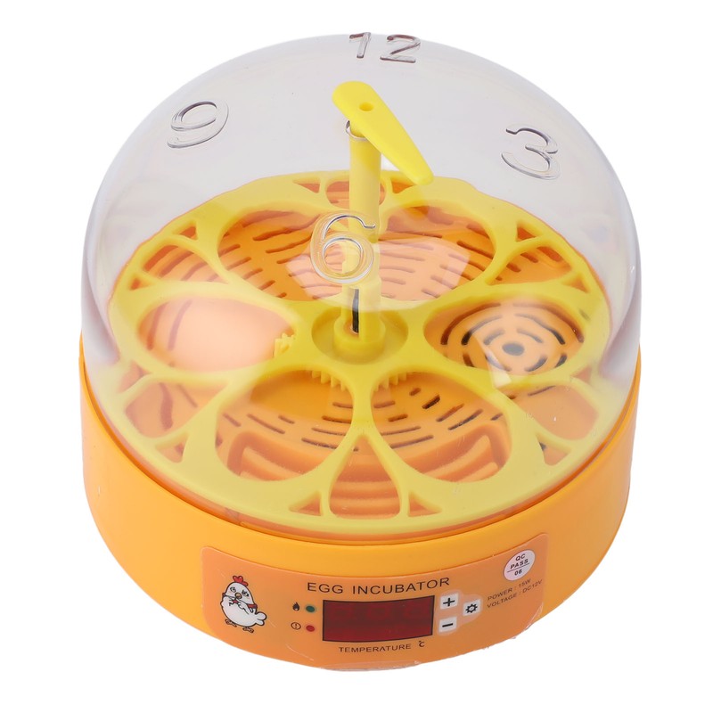 Egg Incubator 6 Eggs Smart Egg Hatchery Temperature Control Manual