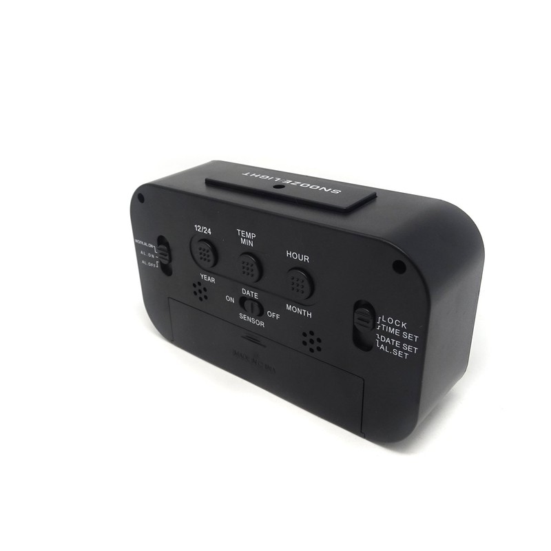 HONBAY Morning Clock,Low Light Sensor Technology,Soft Light That Won't Disturb