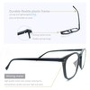HAPJOYS 3 Pack Reading Glasses Women Men Stylish Oval Readers