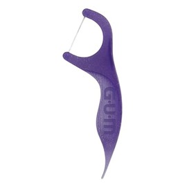 GUM® - Hilo Dental con Soporte y Sabor Menta - Deslizamiento Suave y Limpieza Profunda - 40 Piezas