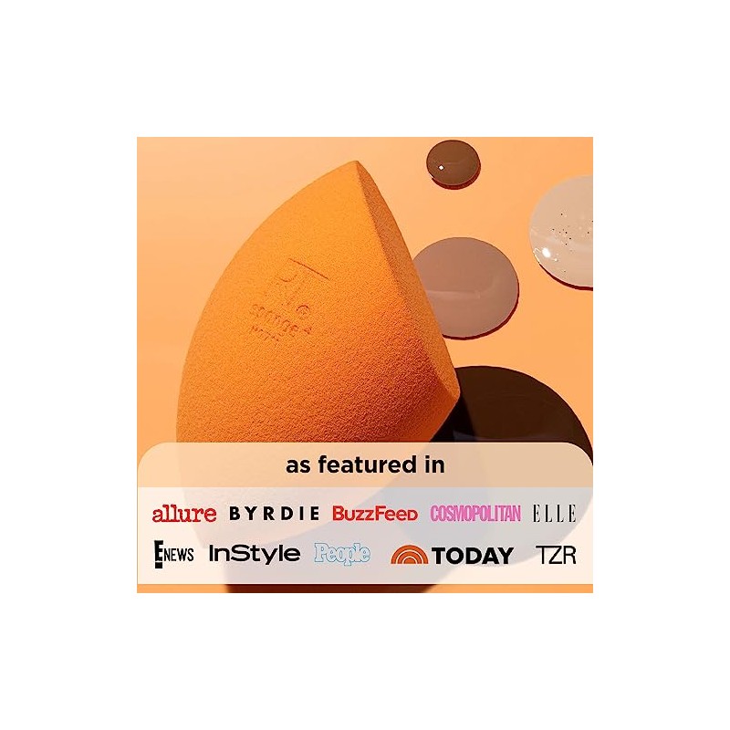 Real Techniques, Esponja Miracle Complexion, Esponja de Maquillaje Multifuncional 3