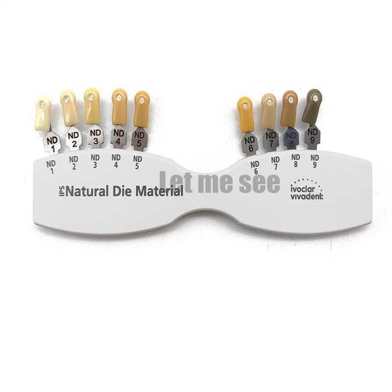 Unbranded Dental IPS Natural Die Material Shade Guide Ivoclar Vivadent