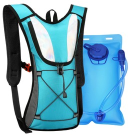 Aceshop Hydration Backpack with 2L Water Bladder, Lightweight Hiking Rucksack Insulated Cycling Bike Backpack Running Hydration Backpack Hydration Vest Bag Pack for Running, Hiking, Riding, Camping