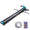 48-Inch Manual Porcelain Ceramic Tile Cutter Tungsten Carbide Cutting Wheel