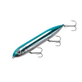 Heddon Super Spook Topwater Fishing Lure for Saltwater and Freshwater, Blue Chrome, Super Spook (7/8 oz)