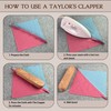 Savina Tailors Clapper for Quilting, Hard Wood Professional Multipurpose Durable